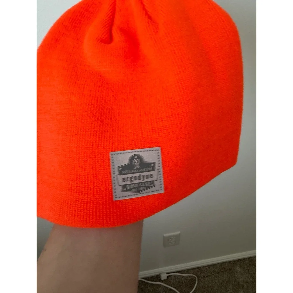 N-Ferno 6812 Rib Knit Winter Hat – Orange – Beanie – NWT